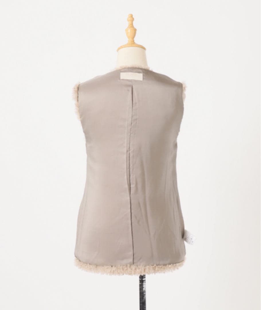 美品【plage】FURLYベスト フリーサイズ