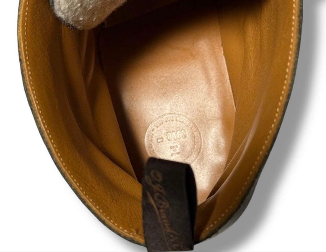 【超美品】OLD JOEオールドジョー レザーブーツ ブラック　山田蓮