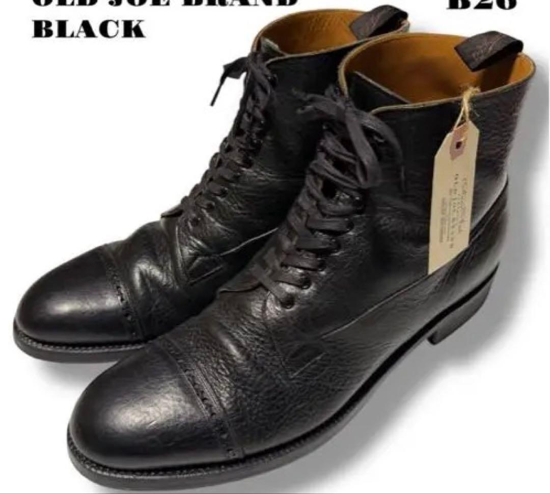 【超美品】OLD JOEオールドジョー レザーブーツ ブラック　山田蓮