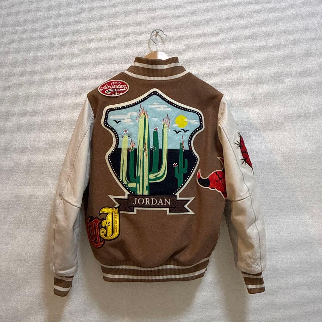 ジャケット・アウター Jordan x Cactus Jack varsity jacket