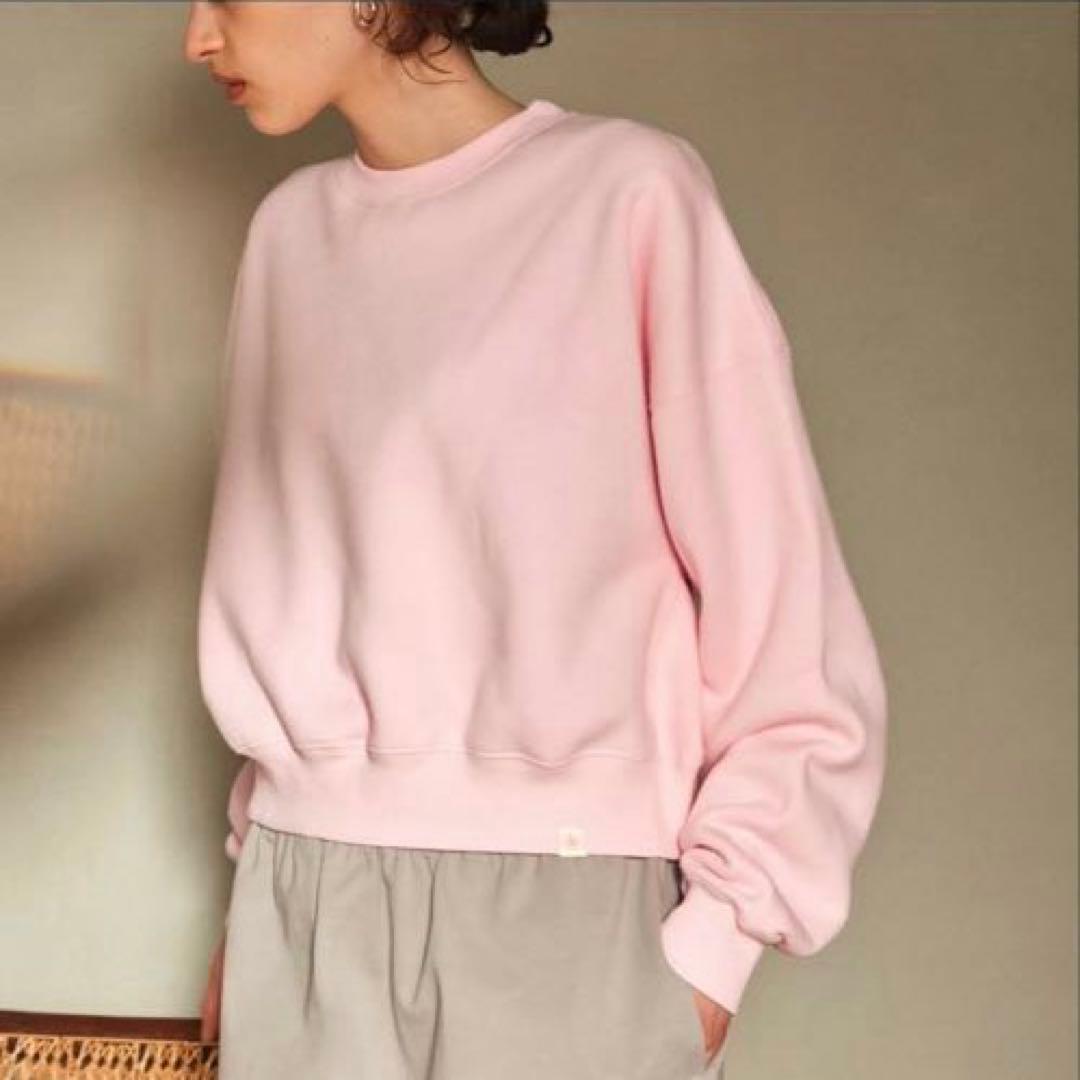 Hawaii 限定　Volume Sweat Shortプルオーバーベビーピンク