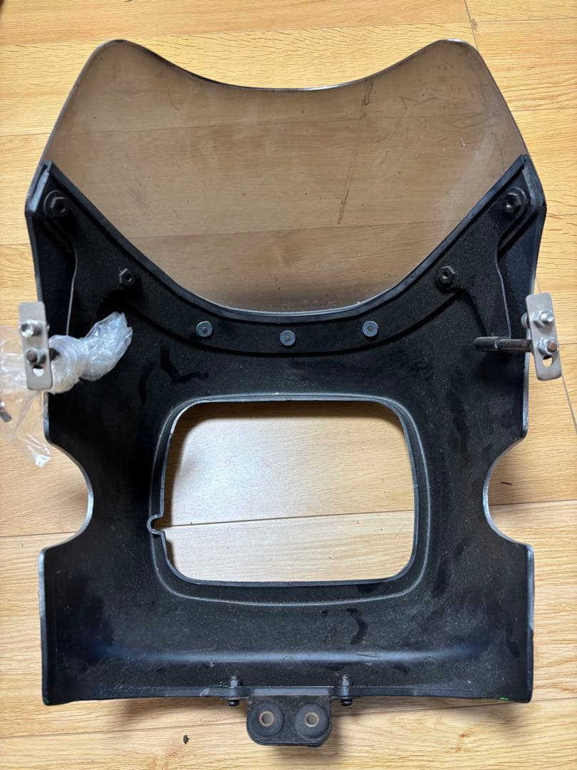 johnrev9　Kawasaki カウル 黒/赤/白 ストライプデザイン