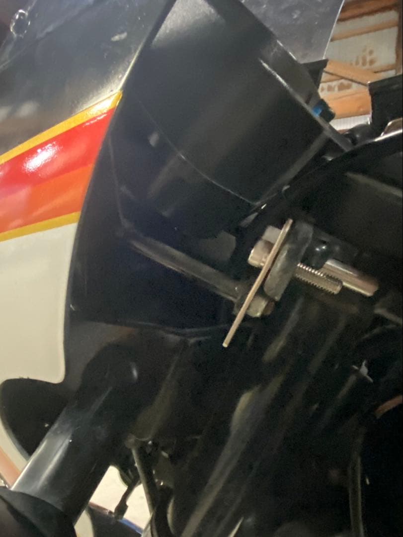 johnrev9　Kawasaki カウル 黒/赤/白 ストライプデザイン