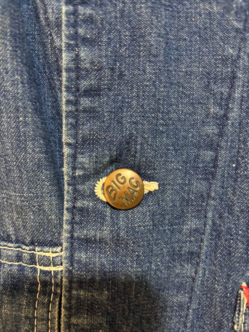 ヴィンテージ BIG MAC ビッグマック デニム カバーオール 50s