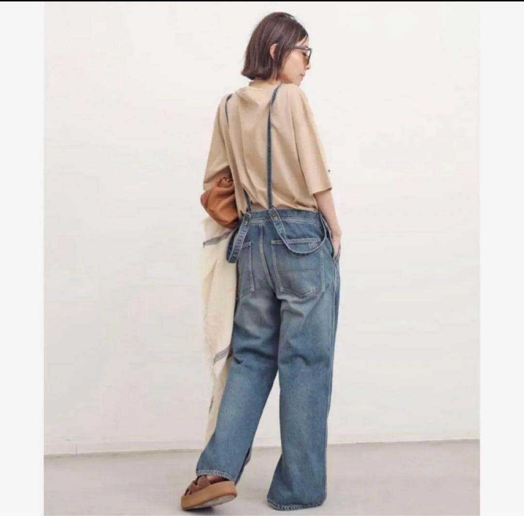 L'Appartement Denim over all 36 デニム　オール