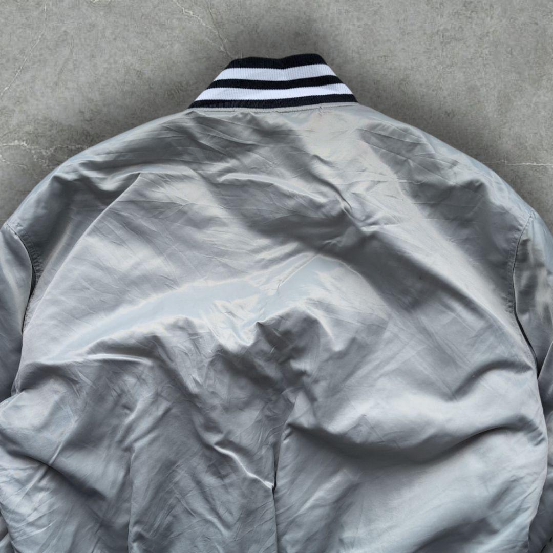 イ*ー様 90s スターター ニューヨークヤンキース ナイロンスタジャン L シ