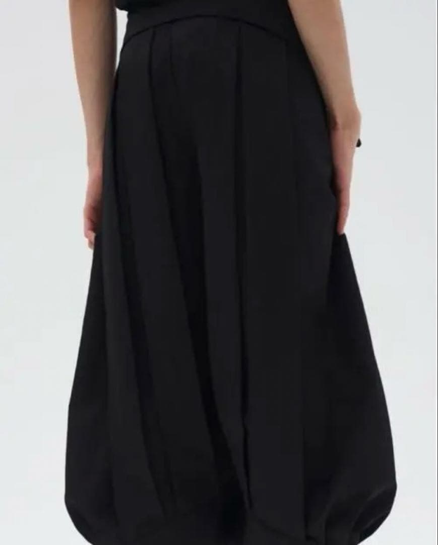 7440 37 1 ワイドパンツ カジュアルパンツ バルーンパンツ 9分丈パンツ