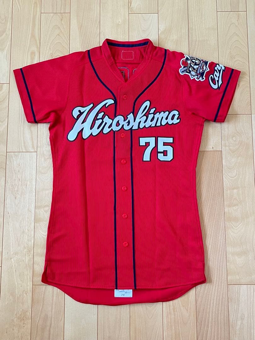 広島カープ 廣瀬 プロモデル プロコレ ビジターユニフォーム（メッシュタイプ）