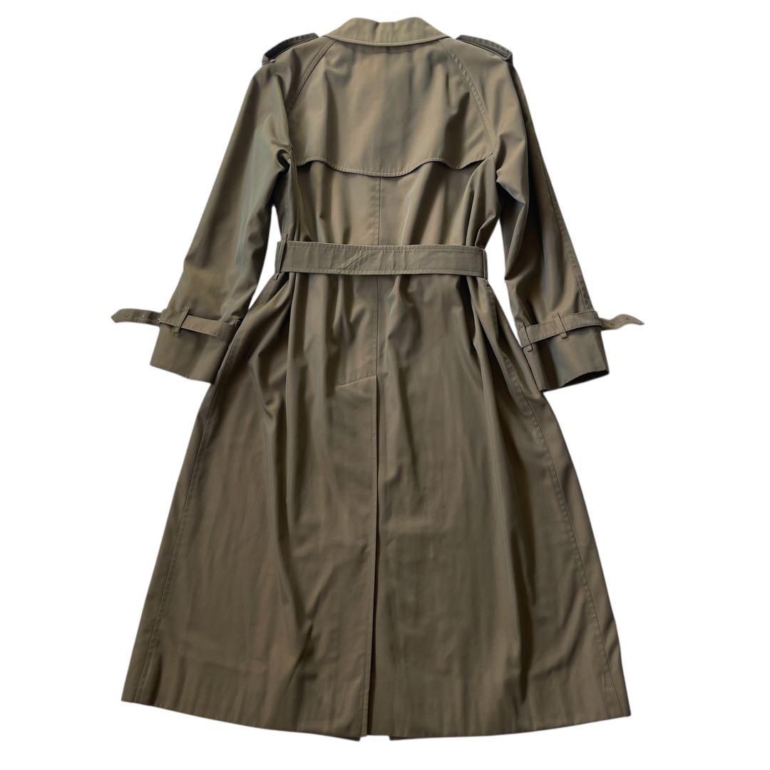 バーバリー トレンチコート 着丈110cm ロング丈 玉虫カラー ヴィンテージ