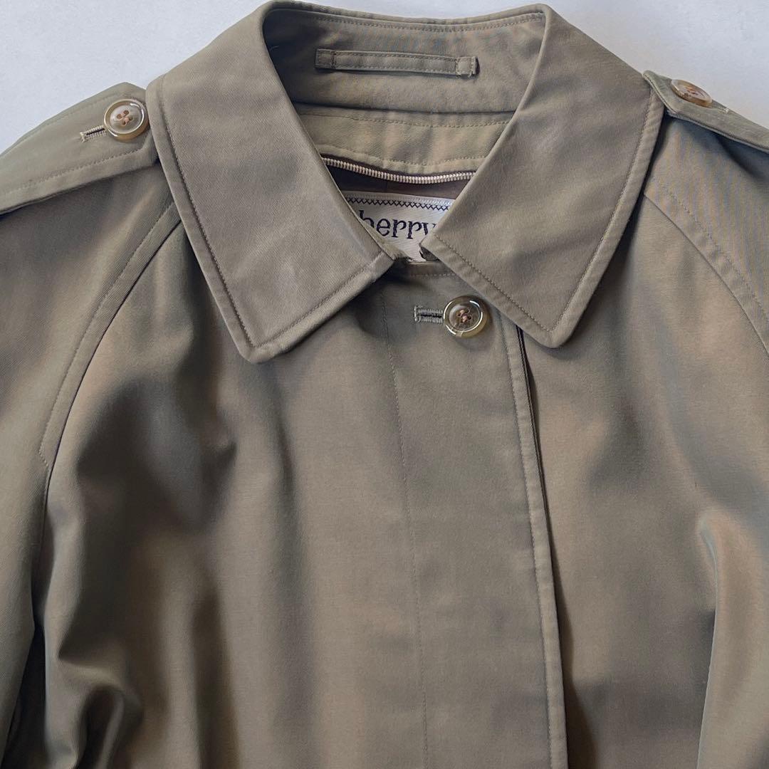 バーバリー トレンチコート 着丈110cm ロング丈 玉虫カラー ヴィンテージ