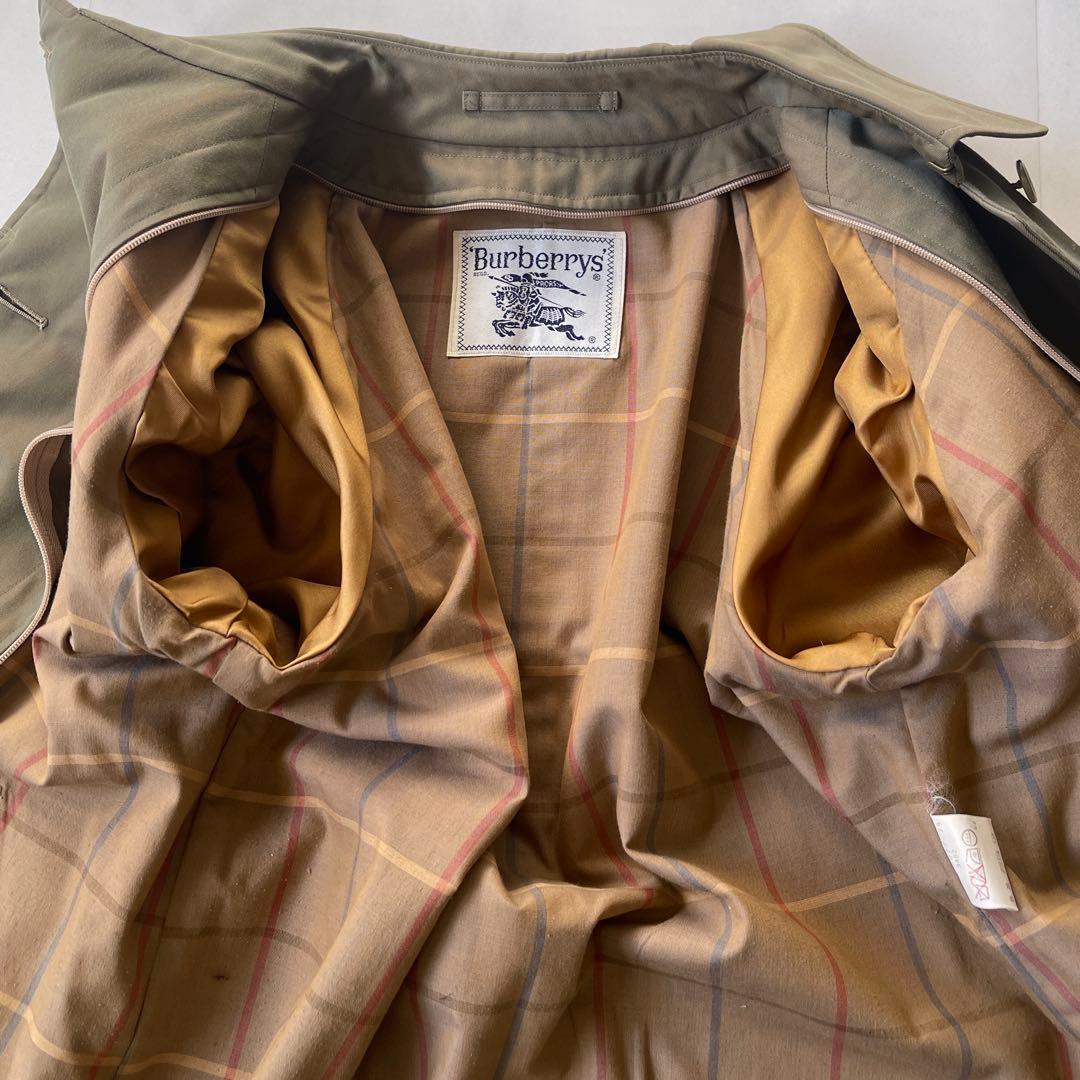 バーバリー トレンチコート 着丈110cm ロング丈 玉虫カラー ヴィンテージ