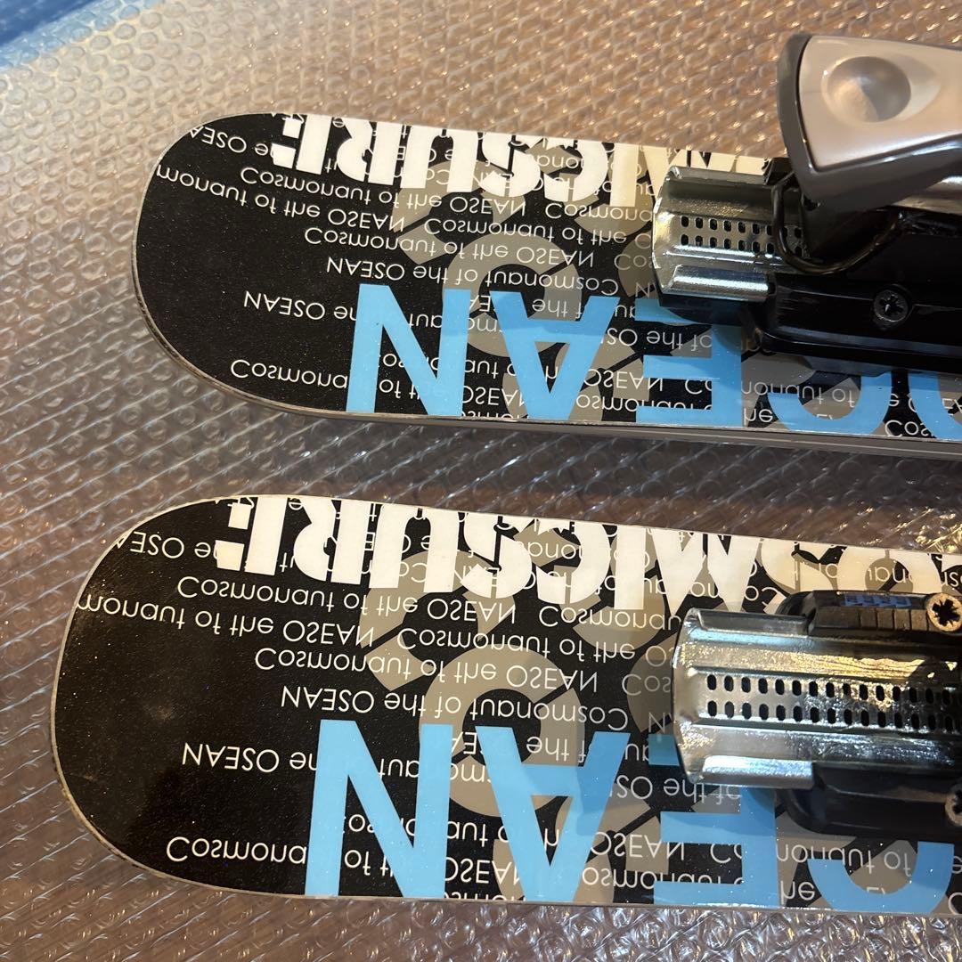 未使用　ほぼ新品　ショートスキー サロモン　調整ビンディングファンスキー