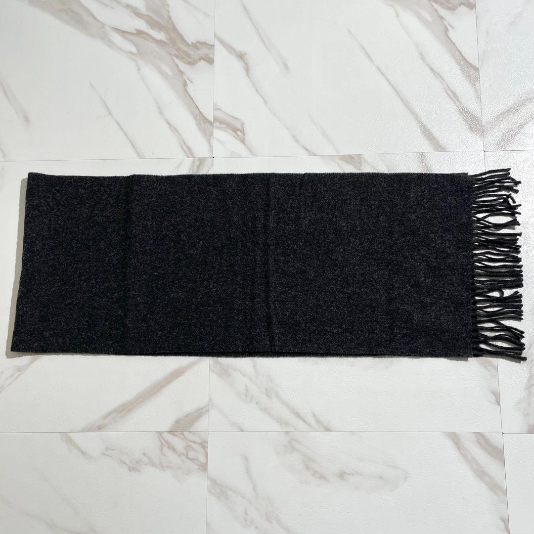 【未使用品】ヴィヴィアンウエストウッド マフラー オーブ刺繍 ウール 男女兼用