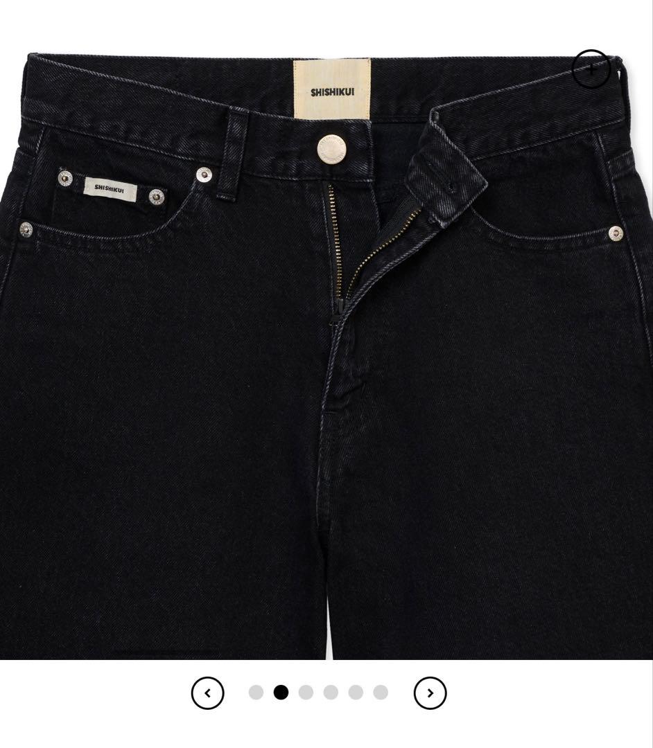 the shishikui ショートパンツ　ブラック　26