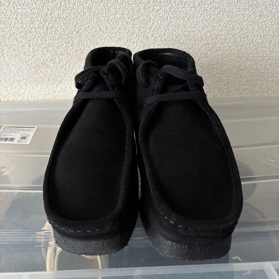 クラークス ワラビー UK8 ブラック　美品