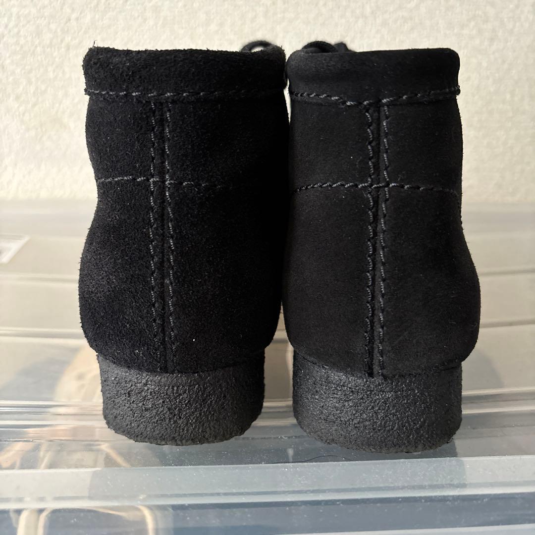クラークス ワラビー UK8 ブラック　美品