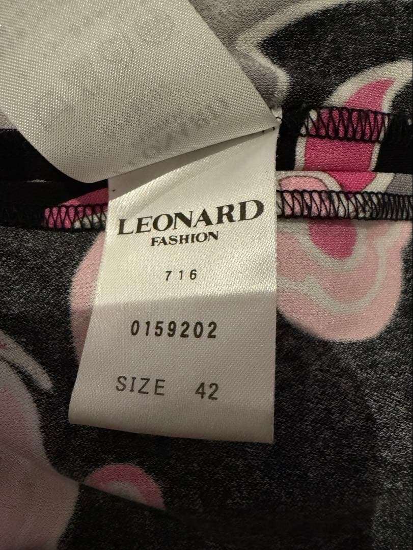 LEONARD FASHION ❣️花柄チュニック