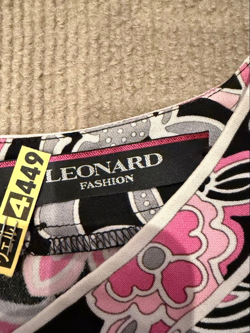 LEONARD FASHION ❣️花柄チュニック