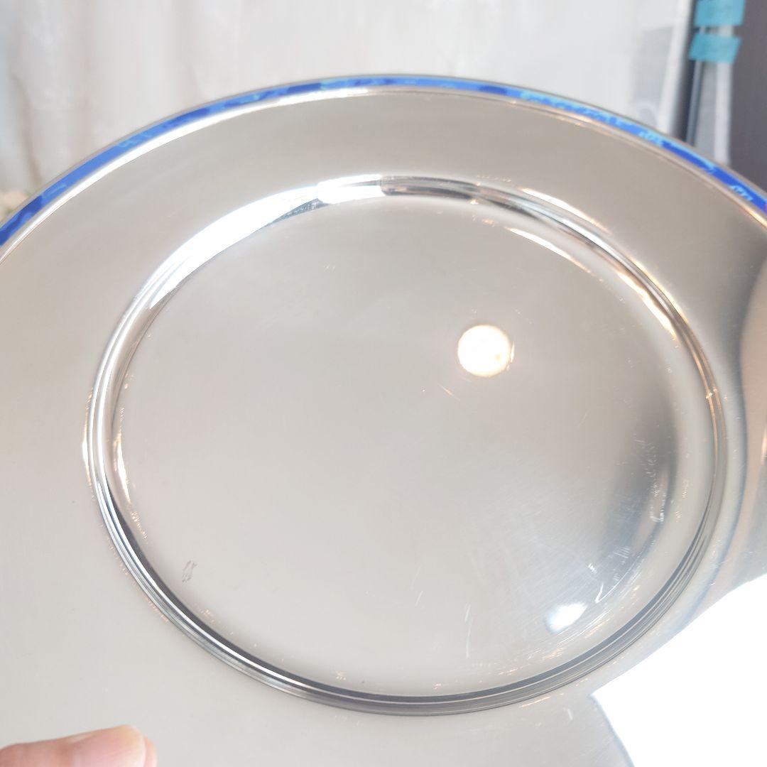 クリストフル　タリスマン　七宝　チャージャープレート　プレイスプレート　トレイ