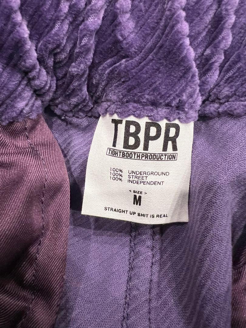 パンツ TIGHTBOOTH BIAS CORD BAGGY SLACKS M