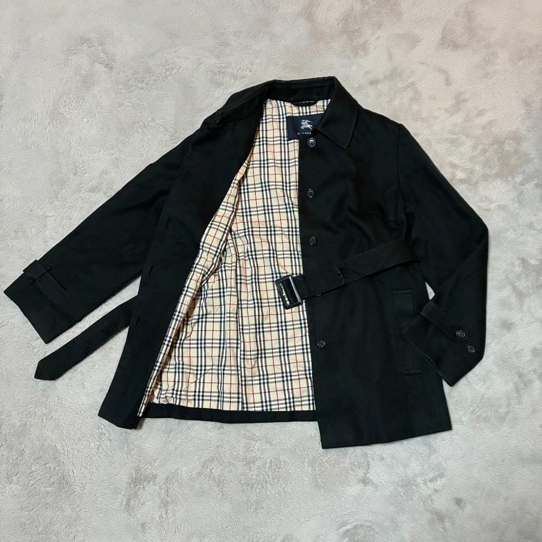 BURBERRY LONDON ベルト付チェスターコート ノバチェック