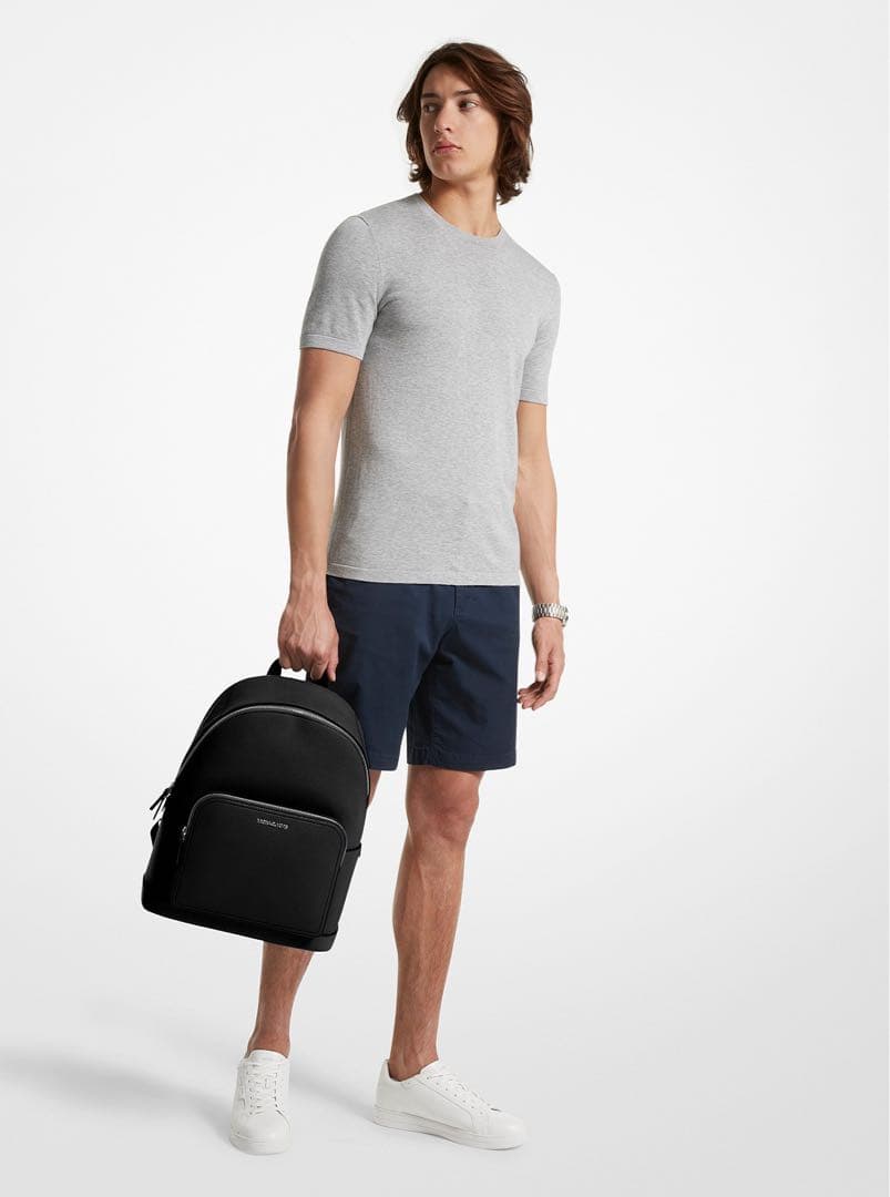 【yua 】MICHAEL KORS ブラック リュック クーパー 牛革