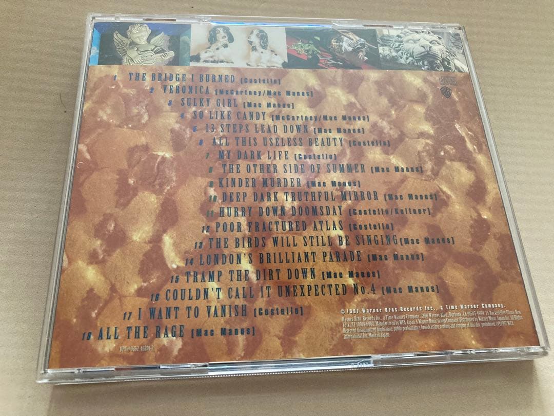 レア　エルヴィスコステロ 直筆　サイン　CD elvis costello