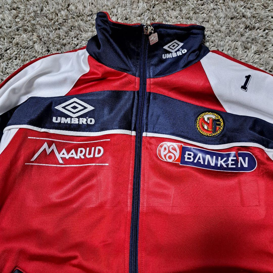 希少　90s 　アンブロ　ノルウェー代表　トラックジャケット　ジャージ