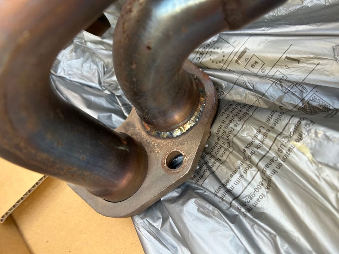 田中品　ZN6 エキマニ 不等長ボーラ(Borla) 取説　証明書あり