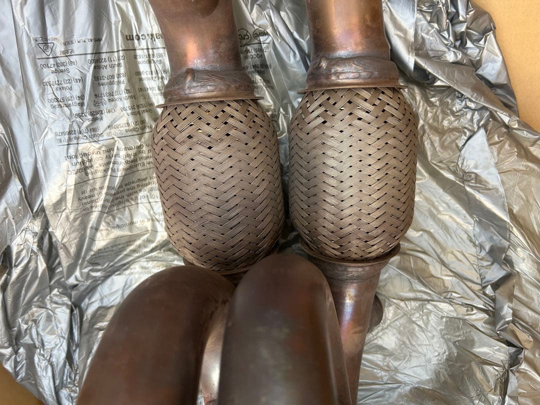 田中品　ZN6 エキマニ 不等長ボーラ(Borla) 取説　証明書あり