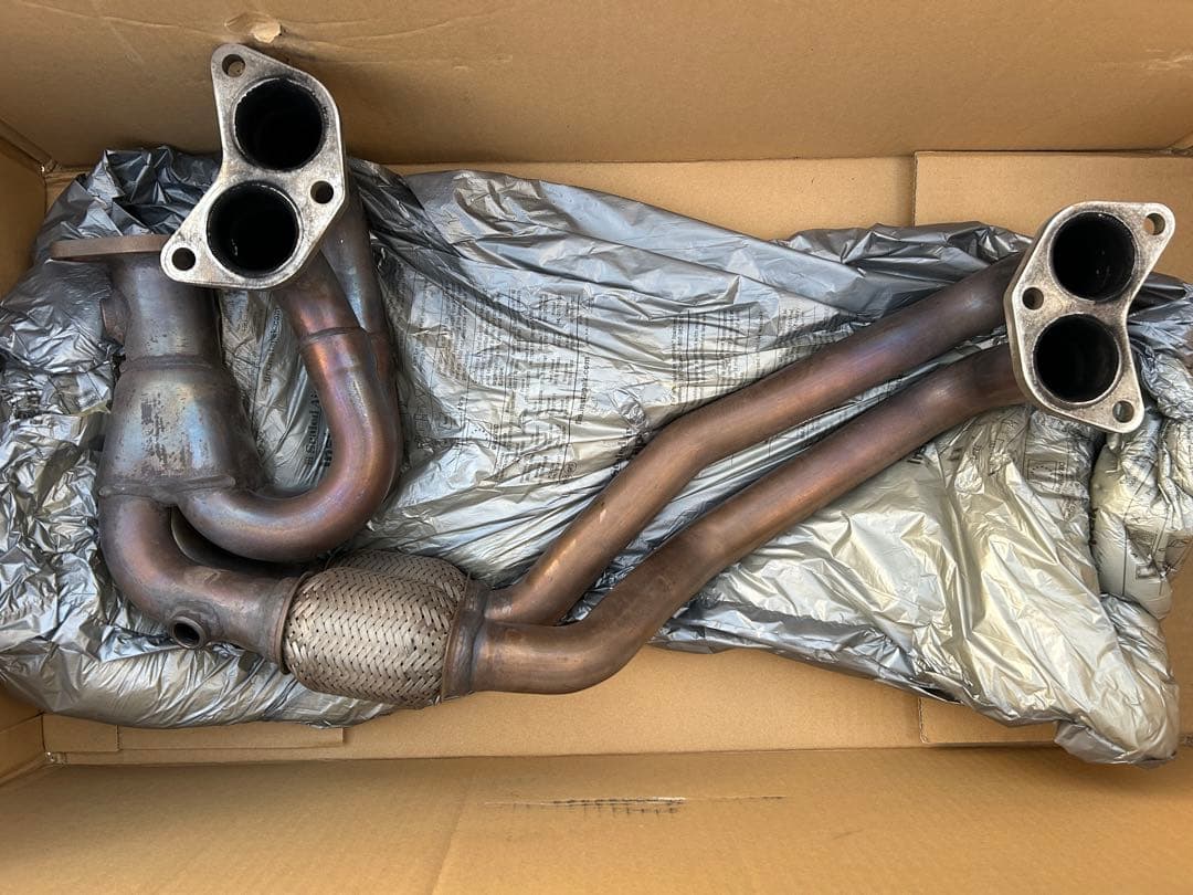 田中品　ZN6 エキマニ 不等長ボーラ(Borla) 取説　証明書あり