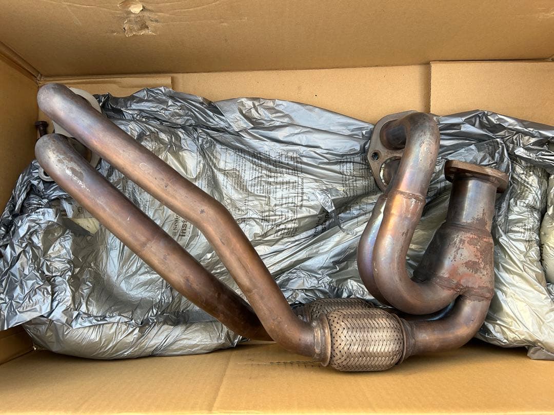 田中品　ZN6 エキマニ 不等長ボーラ(Borla) 取説　証明書あり