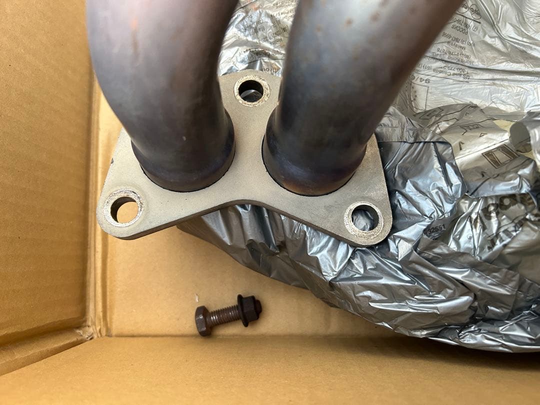 田中品　ZN6 エキマニ 不等長ボーラ(Borla) 取説　証明書あり