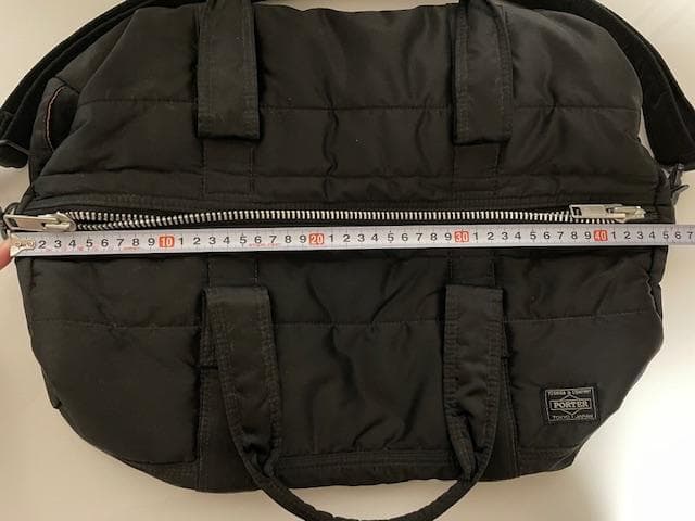 PORTER　タンカー　ボストン　ドラムバッグ　ブラック　2way