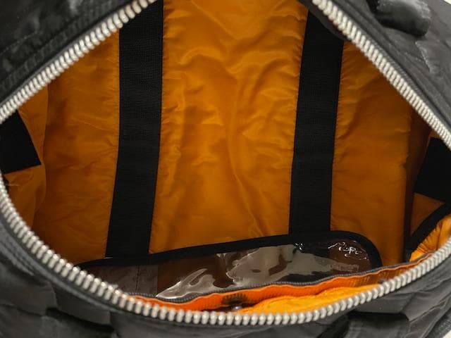 PORTER　タンカー　ボストン　ドラムバッグ　ブラック　2way