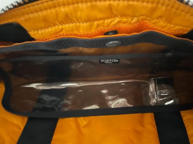 PORTER　タンカー　ボストン　ドラムバッグ　ブラック　2way