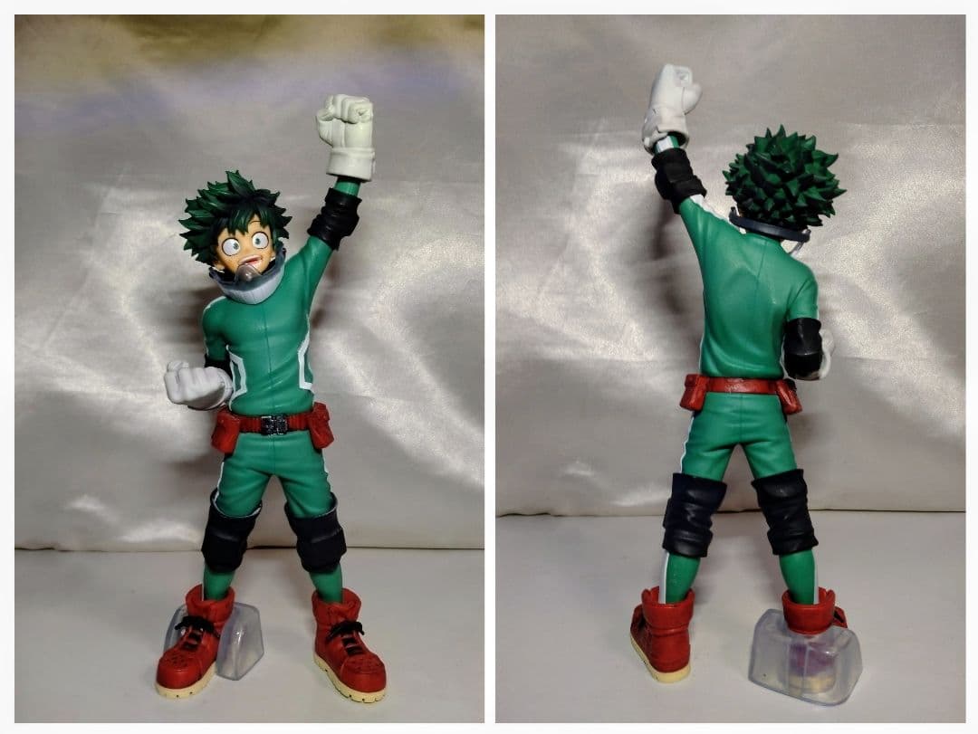 中古本　僕のヒーローアカデミア 　1〜28巻・緑谷出久・爆豪勝己フィギュア