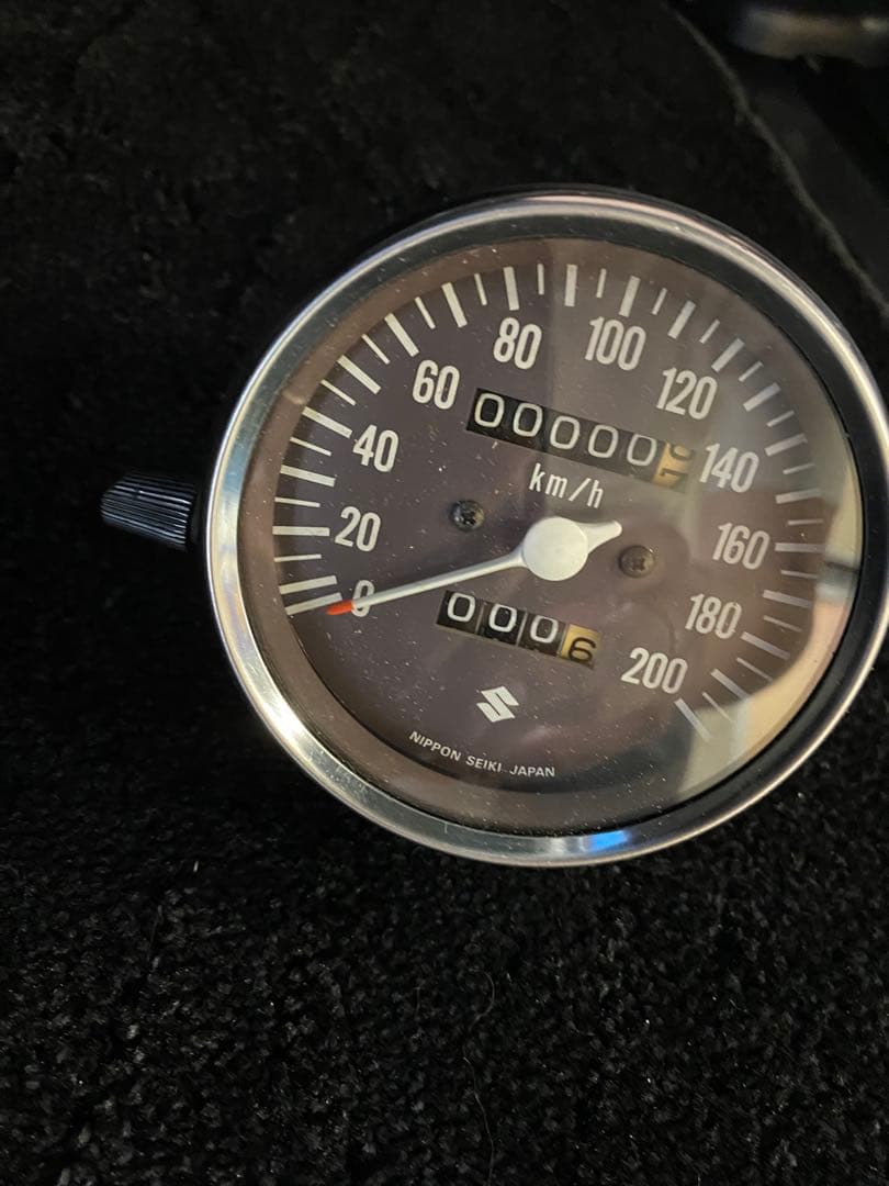 Yyスズキ　GS400 スピードメーター 純正　当時物
