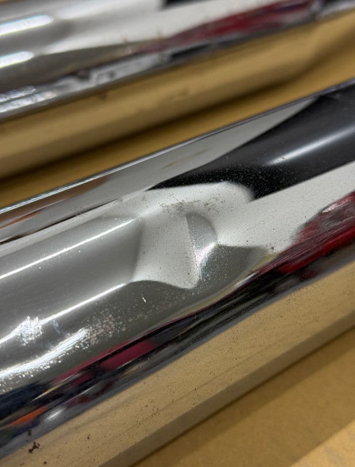 ハーレーダビッドソン　ソフテイル　フィッシュテールマフラー