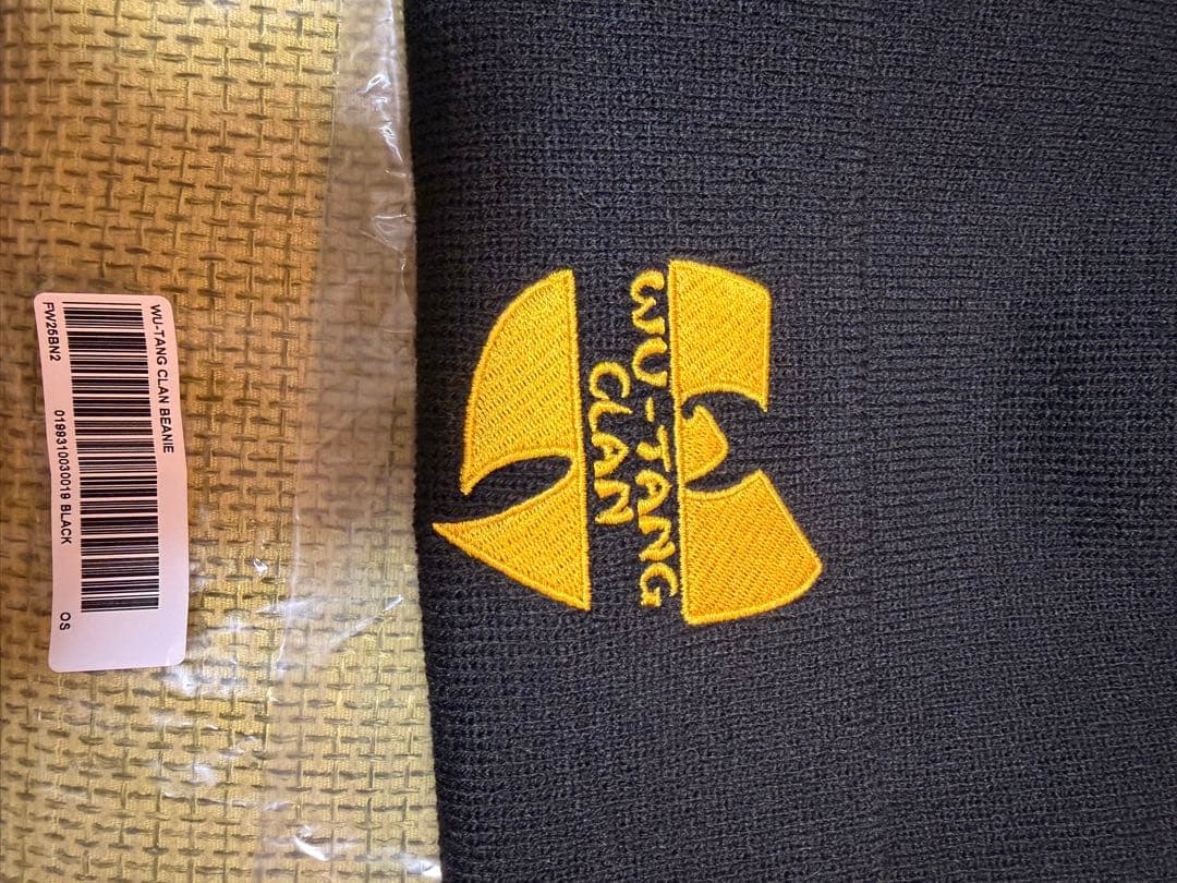WU-TANG CLAN ニット帽 黒