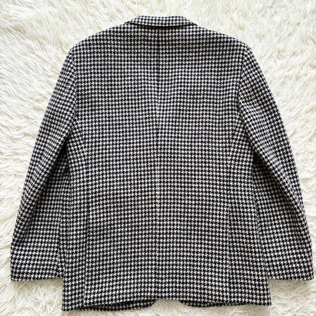 【希少✨千鳥格子柄／美品✨】ハリスツイード×Le Chic テーラードジャケット