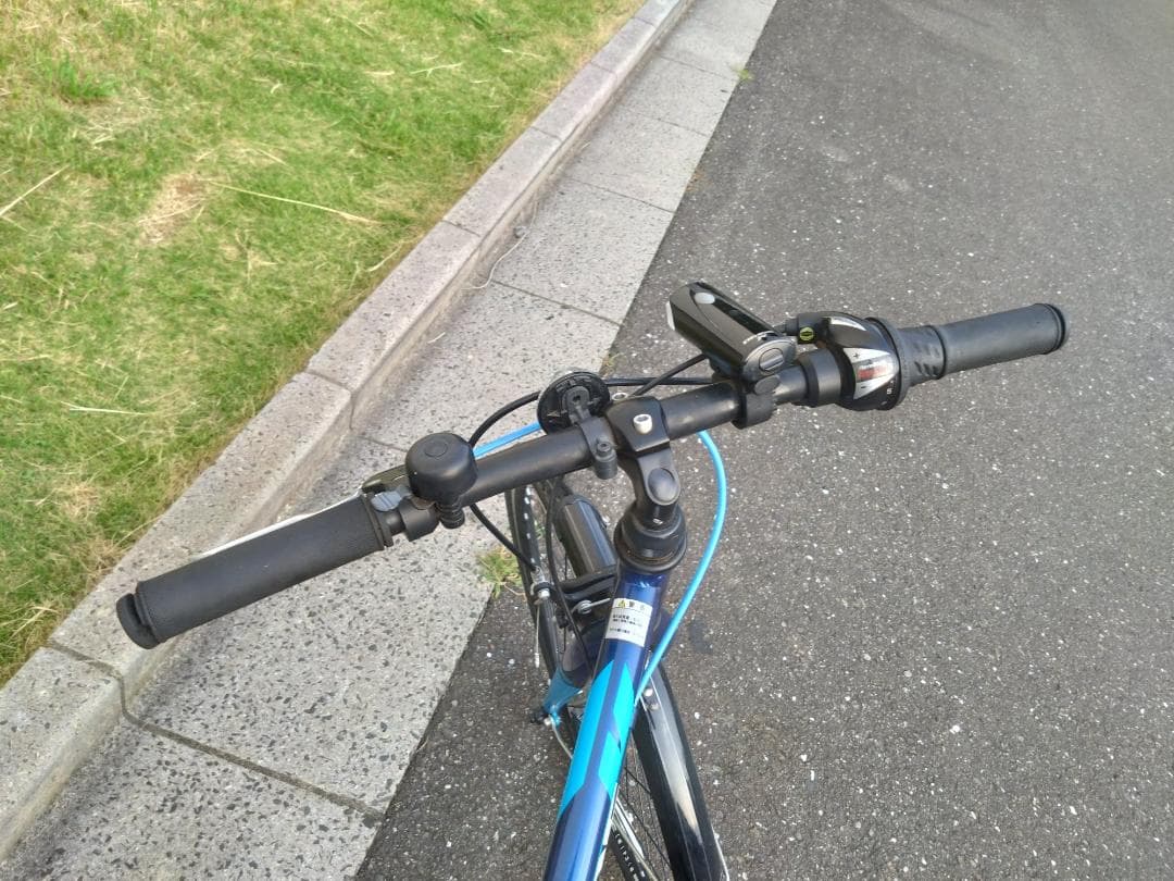 【引き取り・手渡し限定】DRIDE-R サイクル 24インチ ブルー　アルミ
