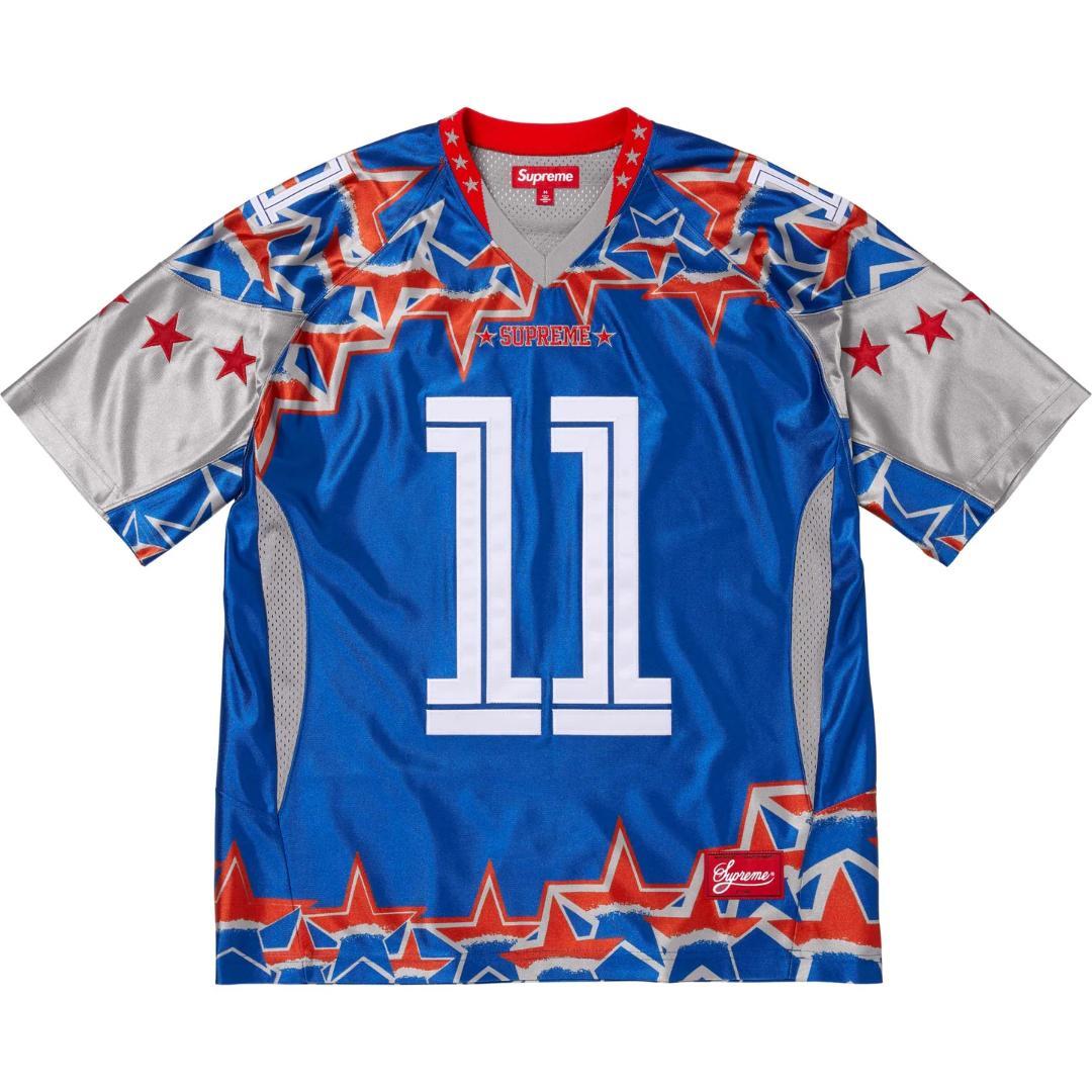Supreme Stars Football Jersey 新品未開封 ブルー