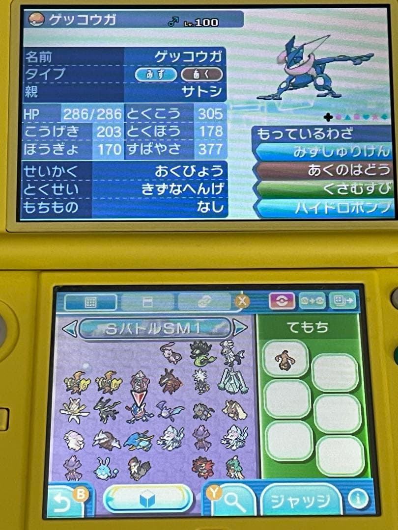 ポケモン3DSソフトまとめ出品