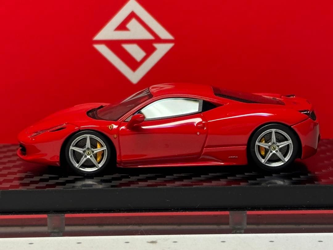 God’wealth 1/64 フェラーリ 458 イタリア ロッソコルサ