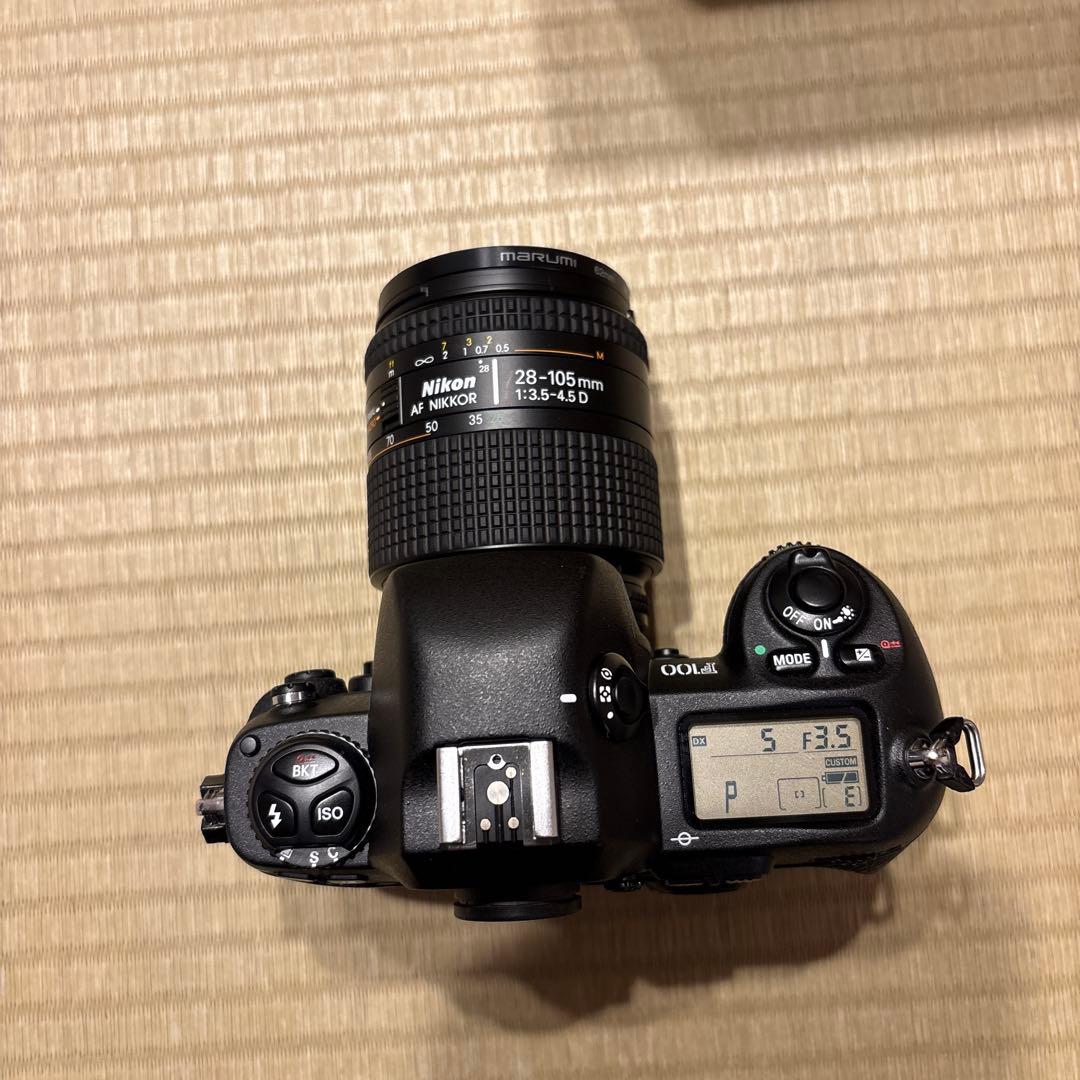 Nikon F100ボディ+ AF 28-105mm D レンズ セット