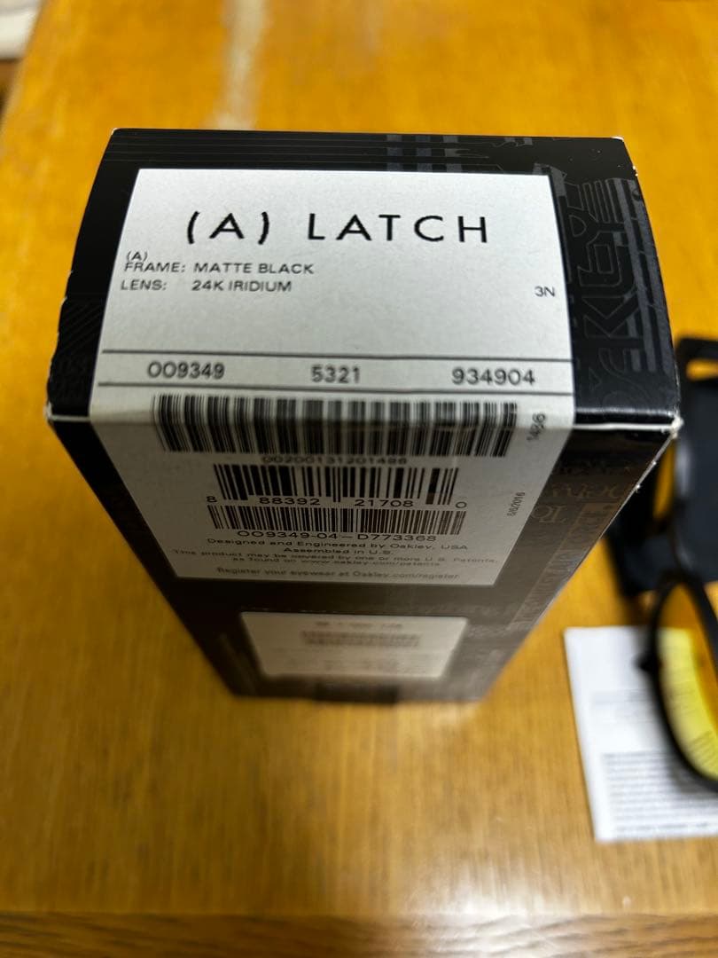 Oakley Latch オークリー ラッチ OO9349-04