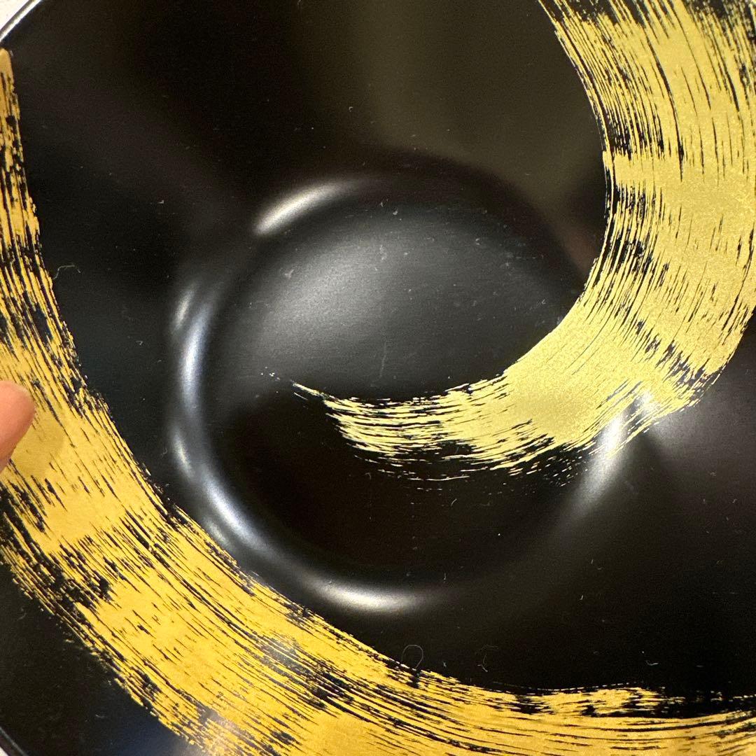 山田平安堂　取鉢揃 龍呼(5枚組)　和食器/取り鉢/漆塗り