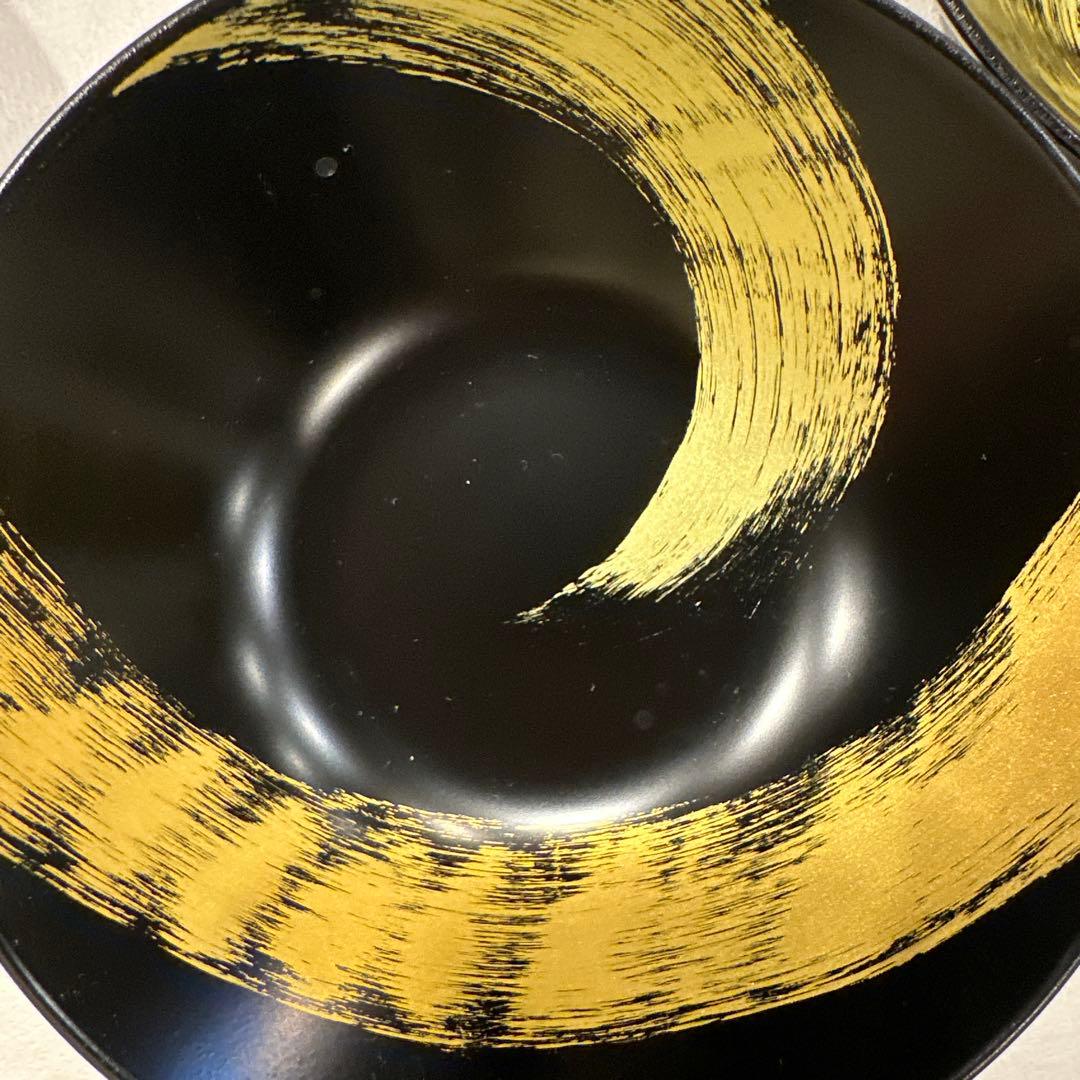 山田平安堂　取鉢揃 龍呼(5枚組)　和食器/取り鉢/漆塗り