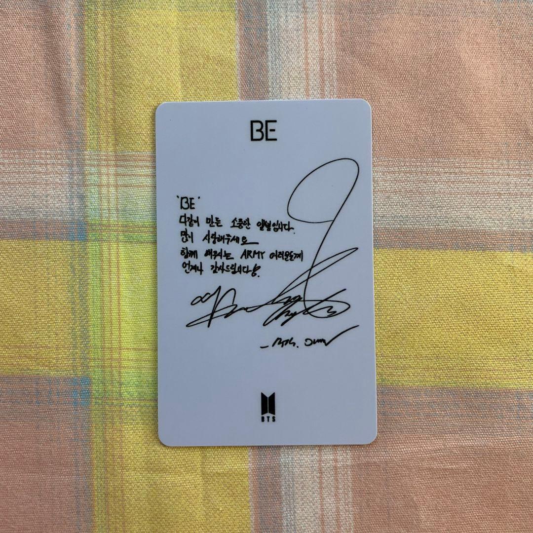 ラキドロ BTS BE 未公開 トレカ JIMIN ジミン